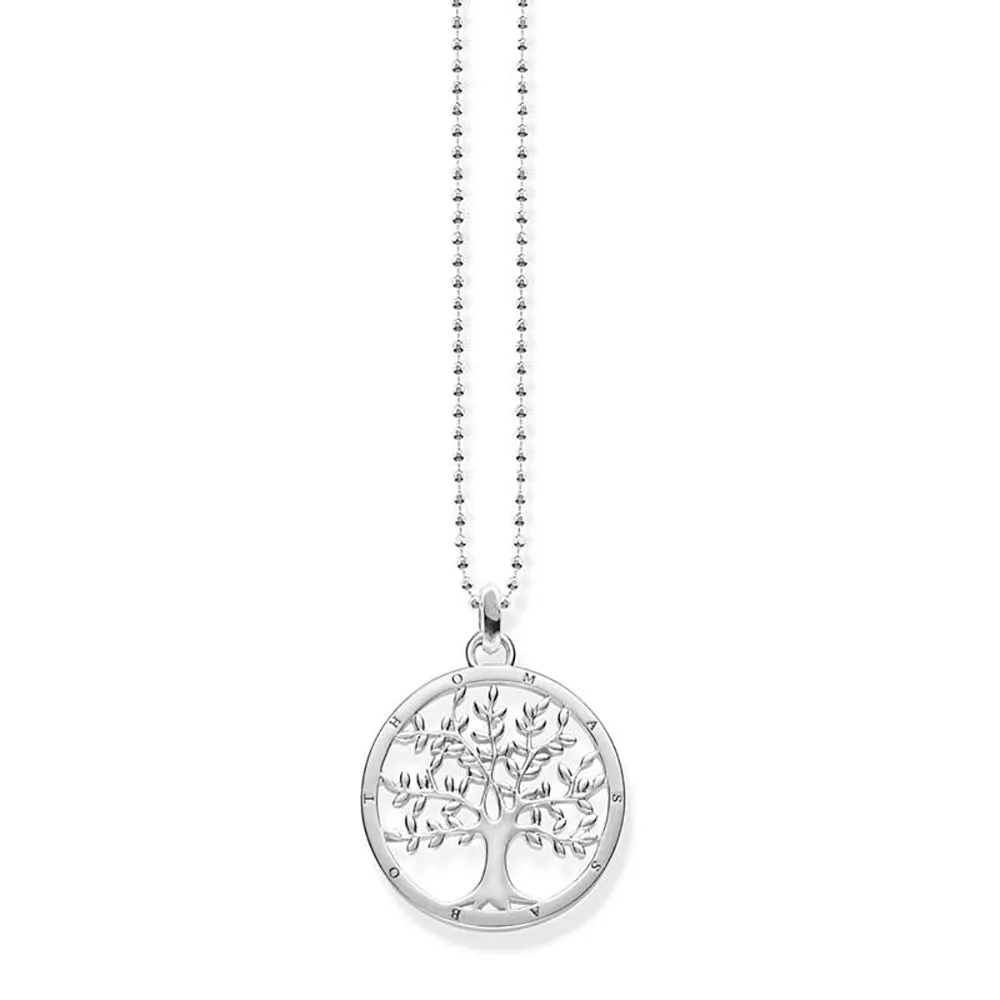 Sterling Silver Thomas Sabo Tree of Love Pendant with Chain Shiels