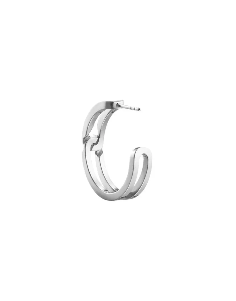 The Gasp Large Silver Earring