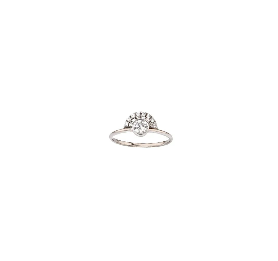 The Half Halo - 18k Gold / 48