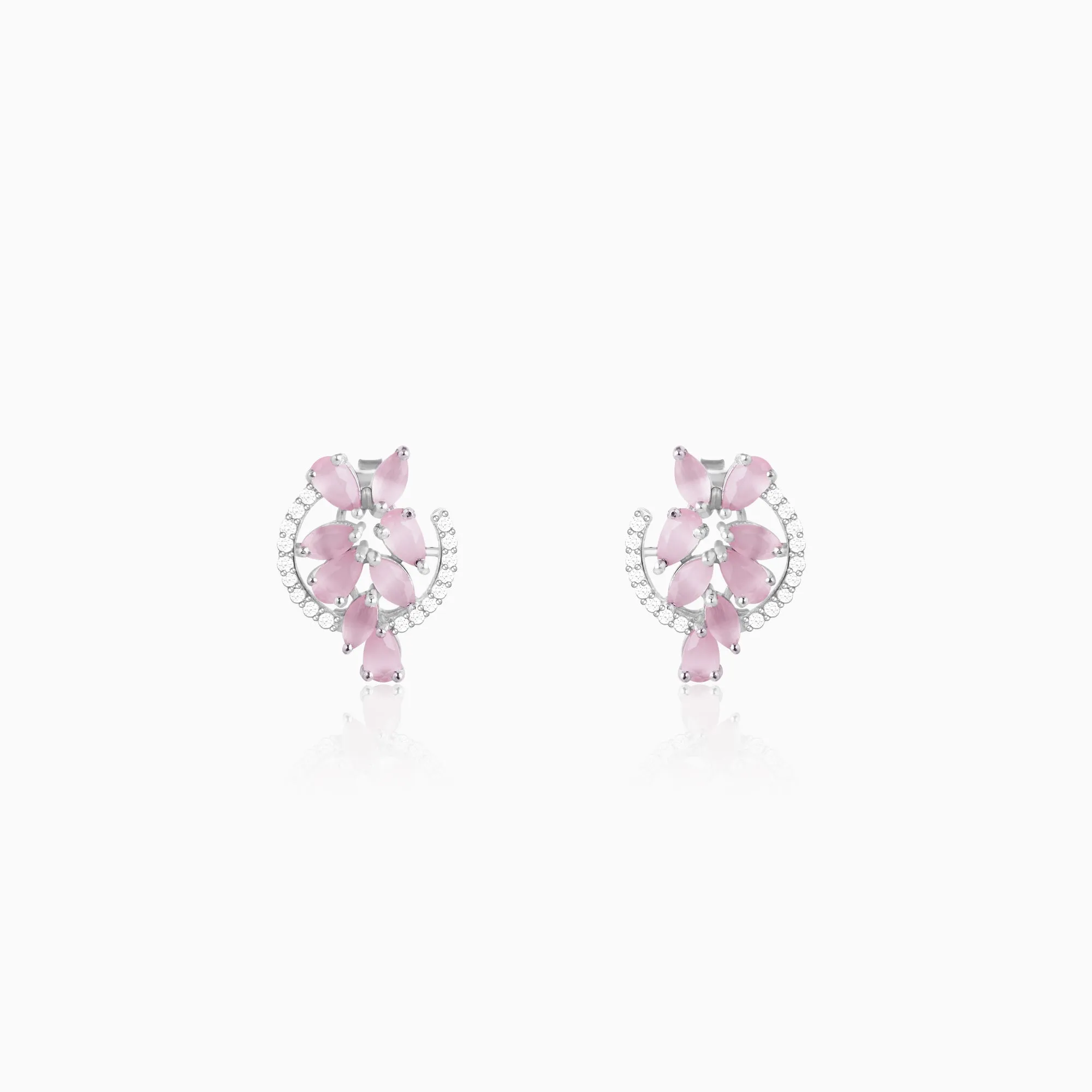 The Pink Periwinkle Earrings Giva